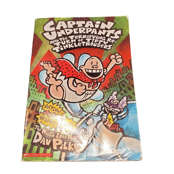 Captain Underpants Book Bundle Adventures of Super Diaper Baby Book - Picture 9 of 16